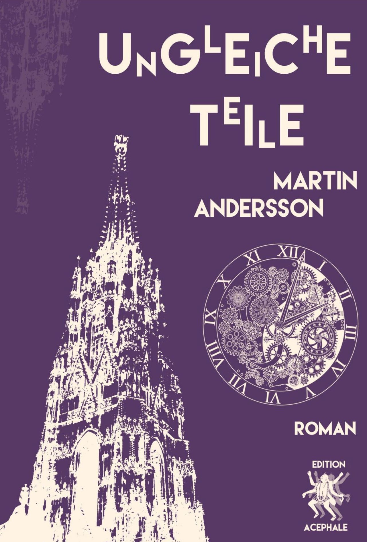 Buchcover Martin Andersson Ungleiche Teile